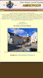 Mobile Screenshot of hotelgasthof-amberger.de